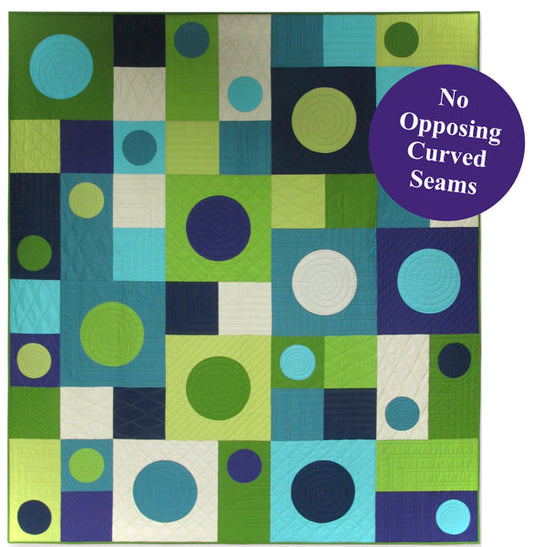 I See Spots Double/Queen Quilt Pattern NZP-Q018 - Paper Pattern