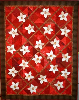 White Blooms Quilt PAD-101e - Downloadable Pattern