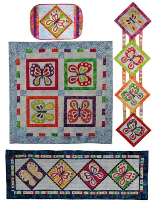 The Butterfly Collection Quilt PAD-129e - Downloadable Pattern