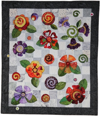 Poppin Out Quilt PAD-139e - Downloadable Pattern