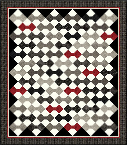 Wall Street Wardrobe Quilt Pattern PC-122 - Paper Pattern