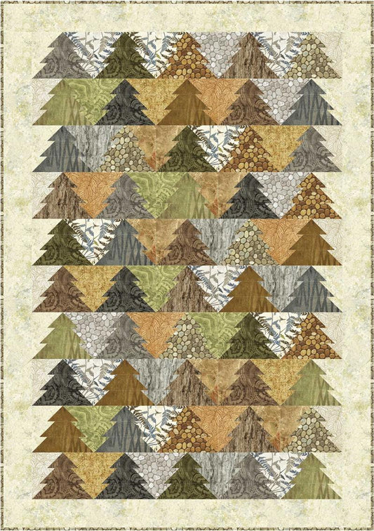 Woodland Trees Quilt PC-138e - Downloadable Pattern