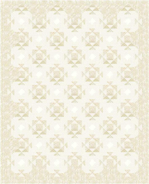 White Lace & Promises Quilt Pattern PC-140 - Paper Pattern