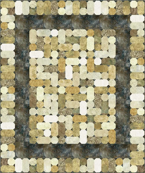Cobbled Stonehenge Quilt Pattern PC-146 - Paper Pattern