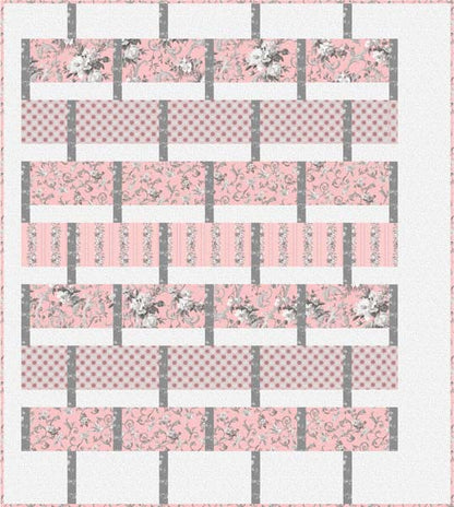 French Weave Quilt Pattern PC-152 - Paper Pattern