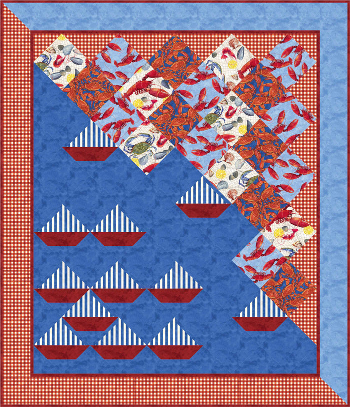 Bar Harbor Quilt Pattern PC-153 - Paper Pattern