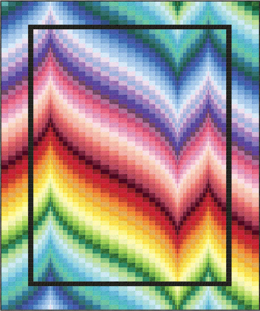 Toscana Twist Quilt Pattern PC-157 - Paper Pattern