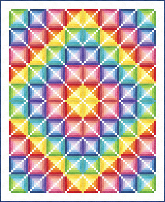 Candyland Quilt Pattern PC-160 - Paper Pattern
