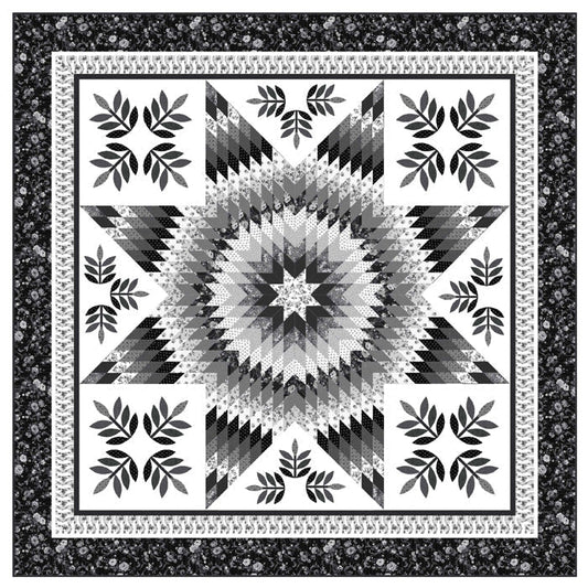 Strip-Easy Lone Star Quilt Pattern PC-166 - Paper Pattern