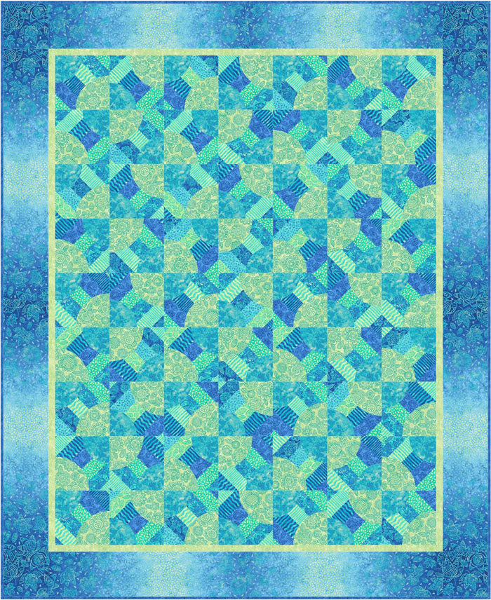 Tipsy Turvy Quilt PC-168e - Downloadable Pattern