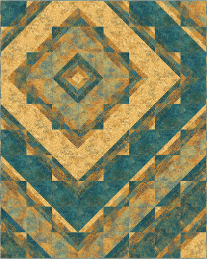 Concentric Quilt Pattern PC-189 - Paper Pattern