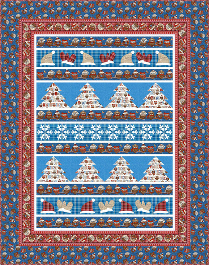 Whoo Likes Winter Quilt PC-191e - Downloadable Pattern