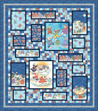 Snow Much Fun Quilt Pattern PC-192 - Paper Pattern