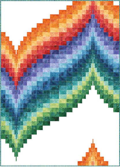 Cosmic Wave Quilt PC-194e - Downloadable Pattern