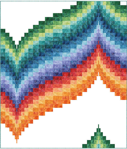 Cosmic Wave Quilt PC-194e - Downloadable Pattern