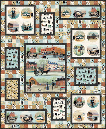 Snapshots of Life Quilt Pattern PC-213 - Paper Pattern