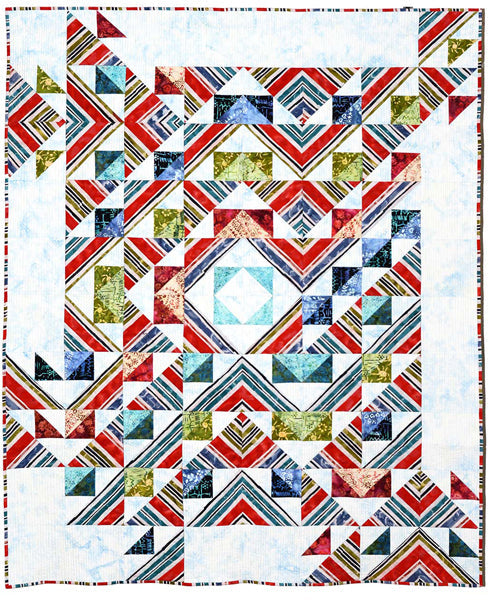 Abstract Quilt Pattern PC-217 - Paper Pattern