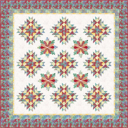 Sophie's Garden Quilt Pattern PC-219 - Paper Pattern