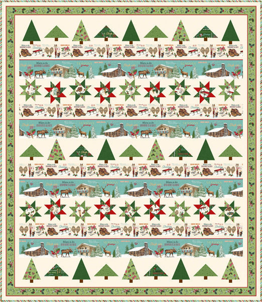 In the Woods Quilt PC-222e - Downloadable Pattern