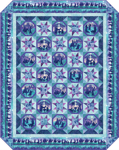 Cameo Stars Quilt PC-223e - Downloadable Pattern