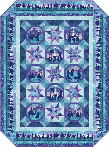 Cameo Stars Quilt PC-223e - Downloadable Pattern