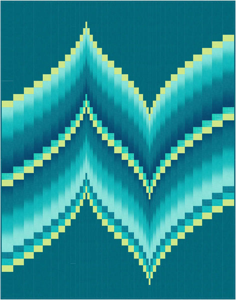 Illusion Quilt Pattern PC-244 - Paper Pattern