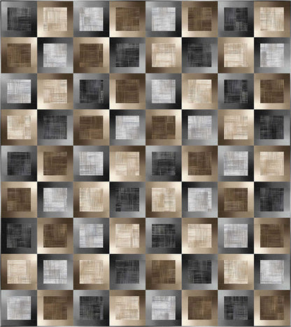 Shadow Squares Quilt PC-245e - Downloadable Pattern