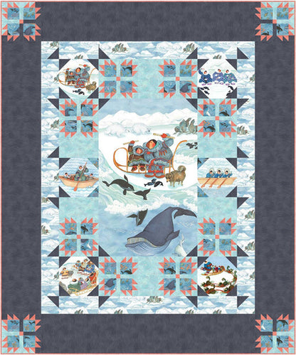 Arctic Adventures Quilt Pattern PC-251 - Paper Pattern
