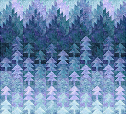 Misted Pines Quilt Pattern PC-281 - Paper Pattern