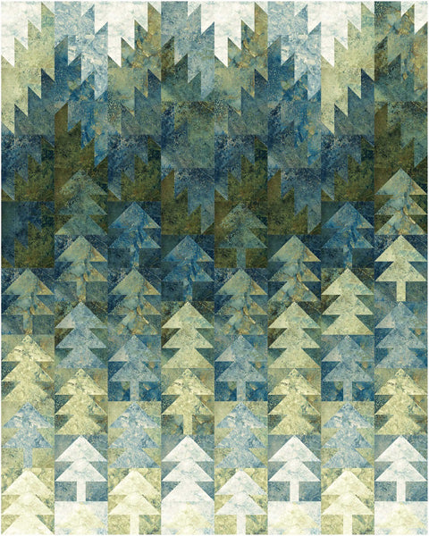 Misted Pines Quilt Pattern PC-281 - Paper Pattern
