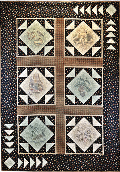 Up in the Mountains Quilt Pattern PG-101 - Paper Pattern