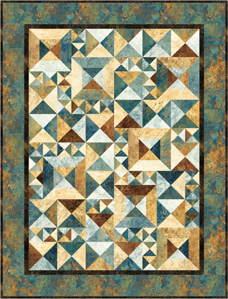 Tuscany Tiles Quilt Pattern PJB-296 - Paper Pattern