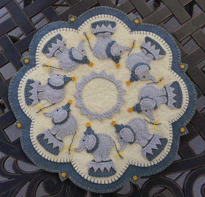 A Day at the Circus Penny Rug  PLP-145e - Downloadable Pattern