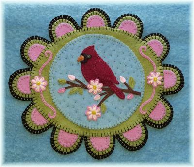 Red Feathered Friend PLP-190e - Downloadable Pattern
