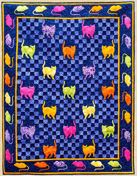 Mouse Hunt Quilt Pattern PPP-013 - Paper Pattern