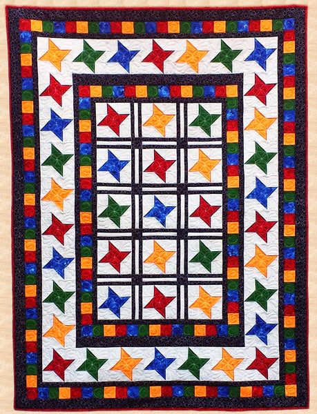Under The Stars Quilt Pattern PPP-014 - Paper Pattern
