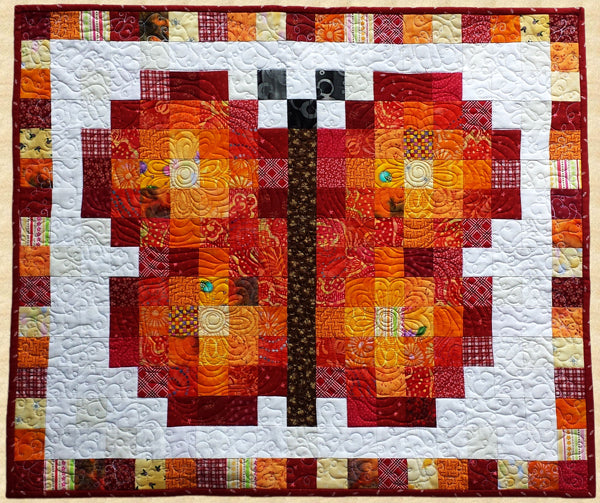 June Butterfly Quilt PPP-025e - Downloadable Pattern