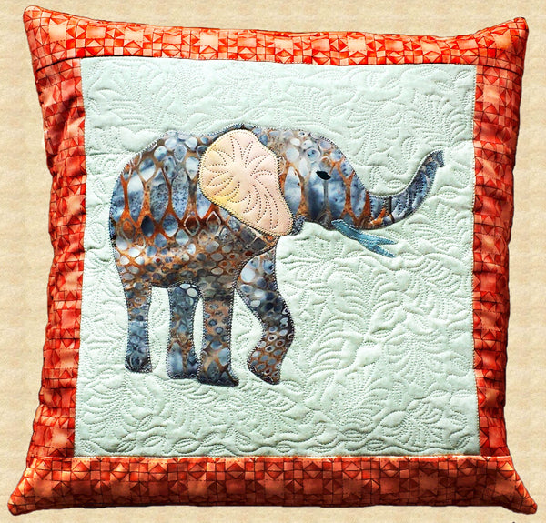 Elephant Pillow PPP-034e - Downloadable Pattern