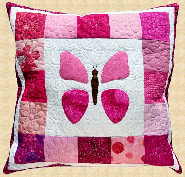 Butterfly Pillow PPP-064e - Downloadable Pattern