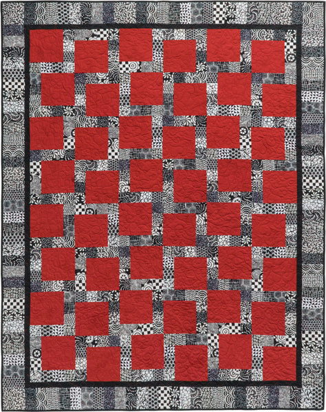 Lover's Kiss Quilt Pattern PQ-011 - Paper Pattern