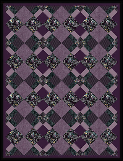 Pinot Noir Quilt Pattern PS-1032 - Paper Pattern