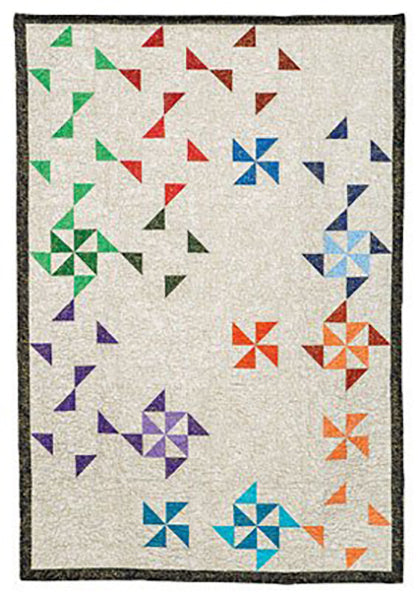Twizzle Twirls Quilt Pattern PS-1044 - Paper Pattern