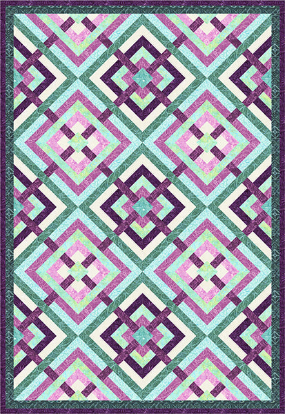 Grape Slush Quilt Pattern PS-1071 - Paper Pattern
