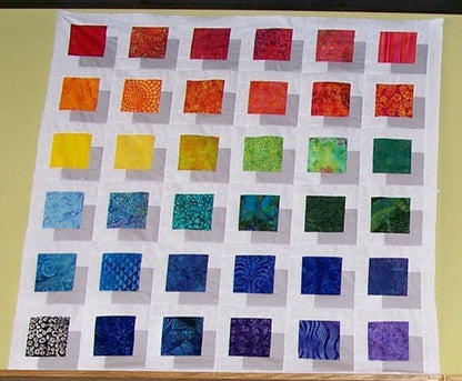 Color Block Quilt QBE-102e - Downloadable Pattern
