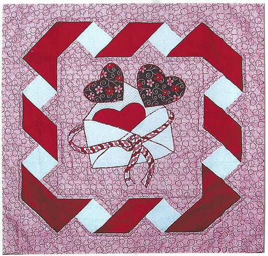 Be Mine Wall Hanging QBE-119e - Downloadable Pattern