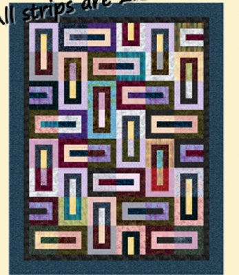 Step It Up Quilt QLD-152e - Downloadable Pattern