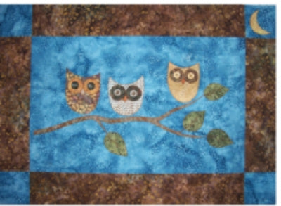 Night Owls Quilt QLD-187e  - Downloadable Pattern
