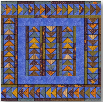 Follow the Leader Quilt QLD-220e - Downloadable Pattern