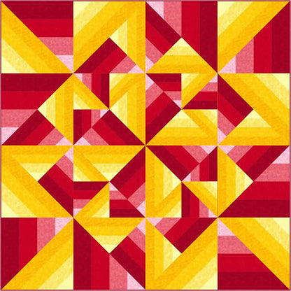 Unexpected Twist Quilt Pattern QN-002 - Paper Pattern
