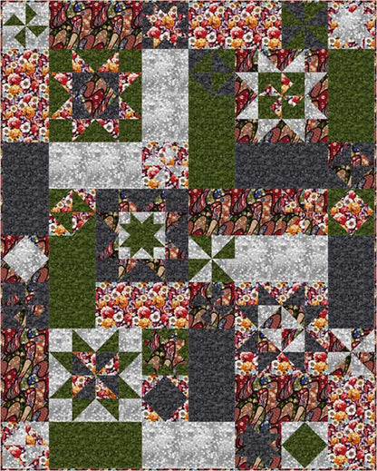 Easy Peasy Quilt QN-003e - Downloadable Pattern